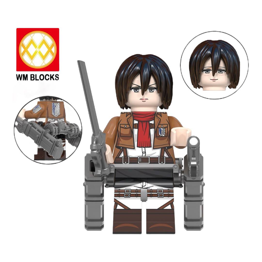 Лего фігурка Mikasa Ackerman з аніме Attack on Titan 