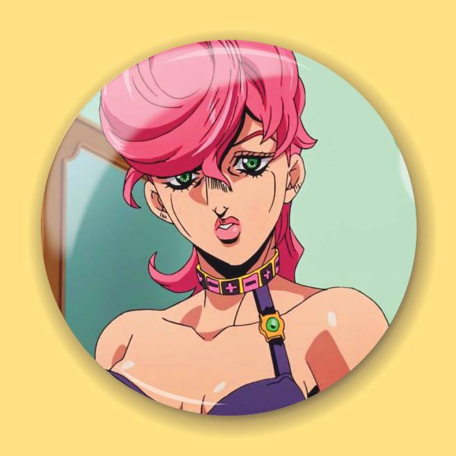 Значок JoJo's Bizarre Adventure 23