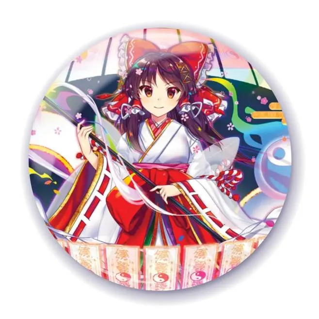 Аніме значок Тохо Проджект (Touhou Project) 11, 56 мм, глянець