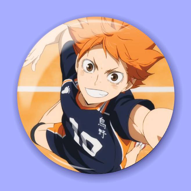 Значок по аніме Haikyuu!! 107