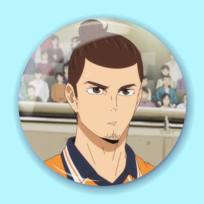 Значок по аніме Haikyuu!! 2