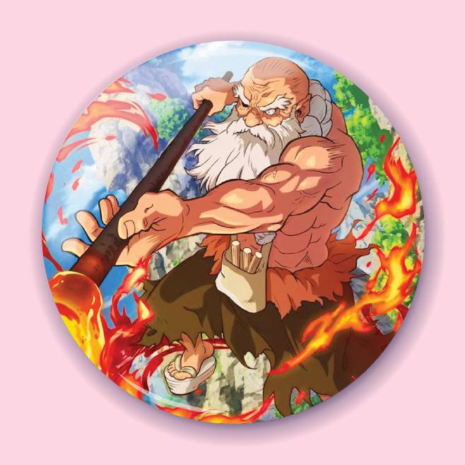 Значок Dr. Stone 3