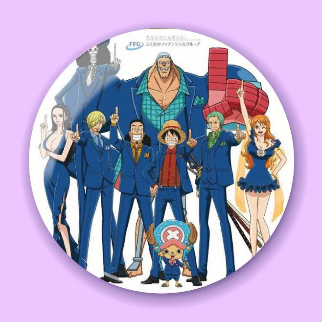 Значок по аніме One Piece 24