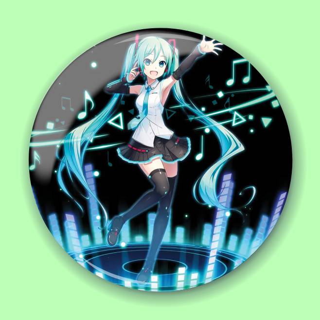 Значок Hatsune Miku/Piapro Characters 51