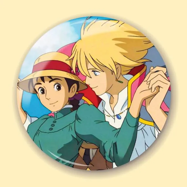 Значок по аніме Мандрівний замок (Howl's Moving Castle) 17