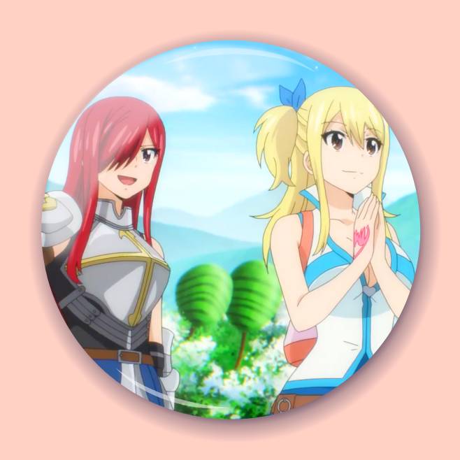 Значок по аніме Fairy Tail 18