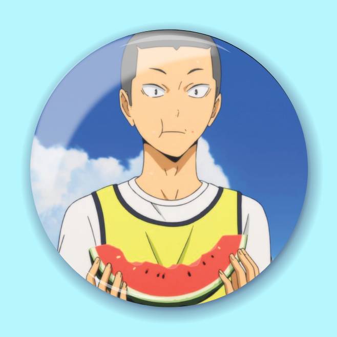 Значок по аніме Haikyuu!! 61