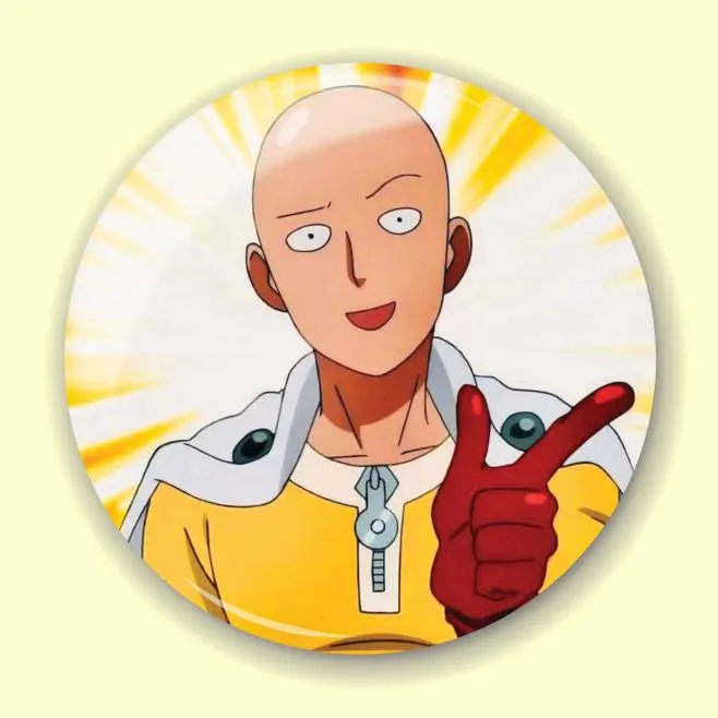 Значок по аніме One Punch Man 16
