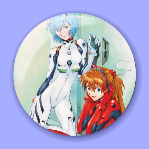 Значок по аніме Evangelion 1