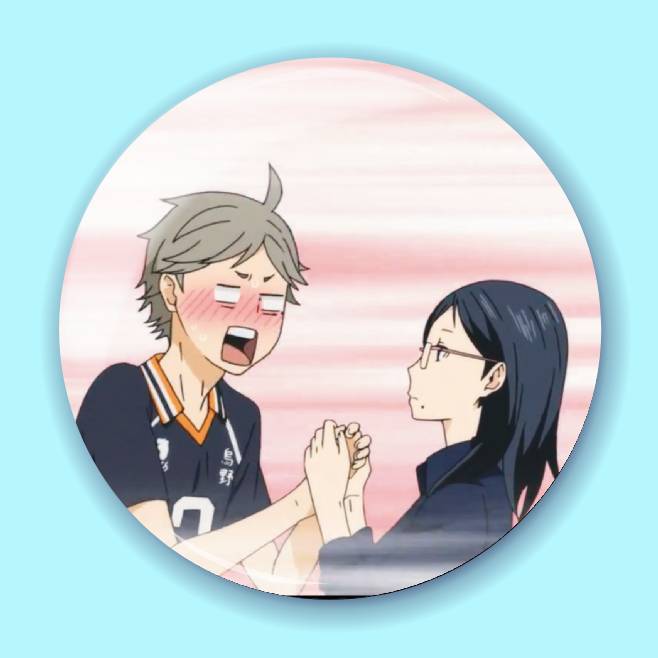 Значок по аніме Haikyuu!! 35