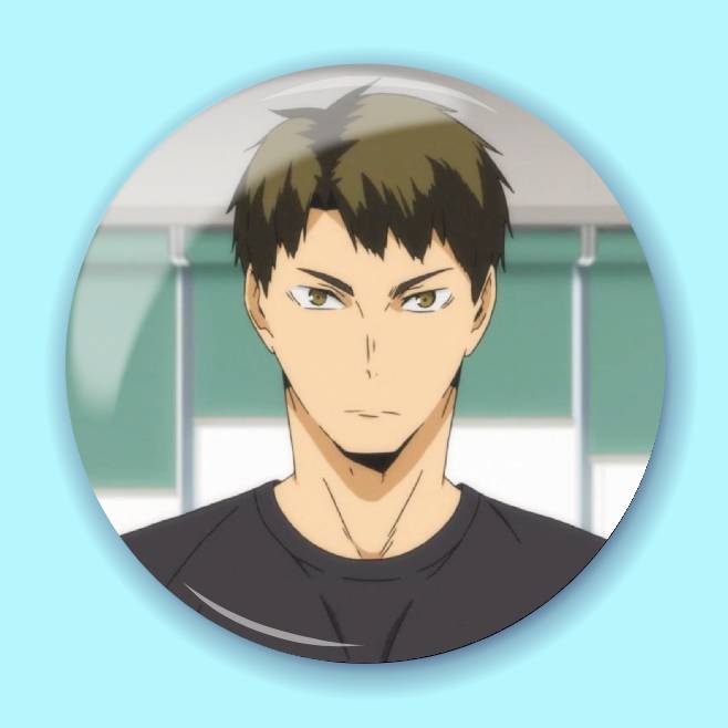 Значок по аніме Haikyuu!! 39