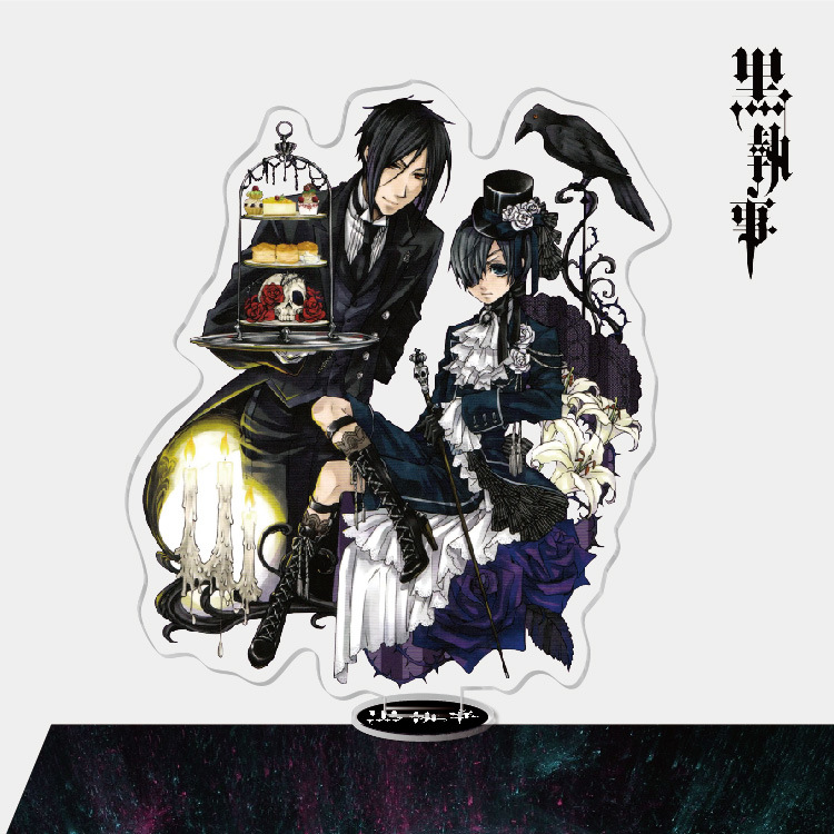 Акриловий стенд Sebastian та Ciel з аніме Black Butler