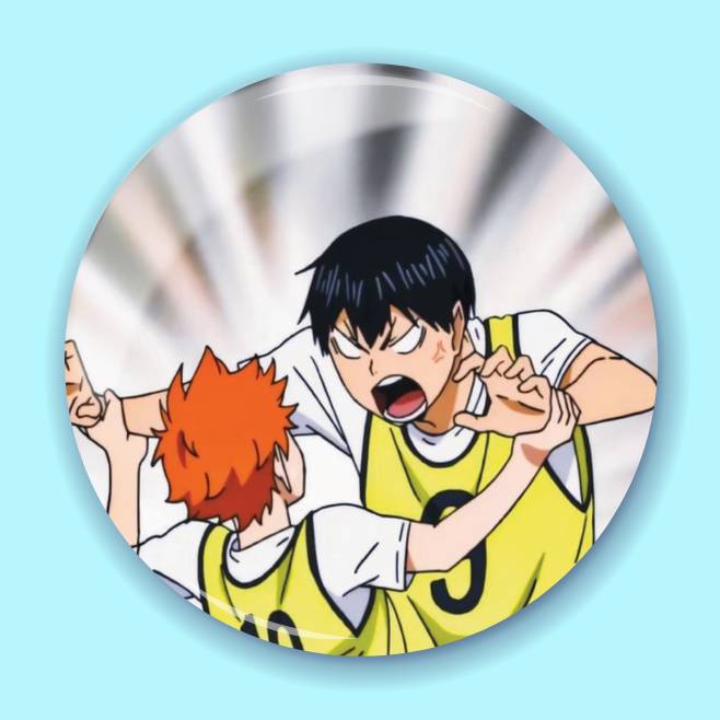 Значок по аніме Haikyuu!! 54