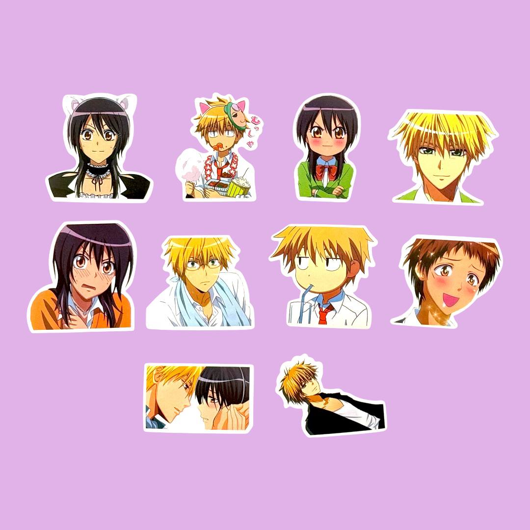 Наліпки по аніме Kaichou wa maid-sama