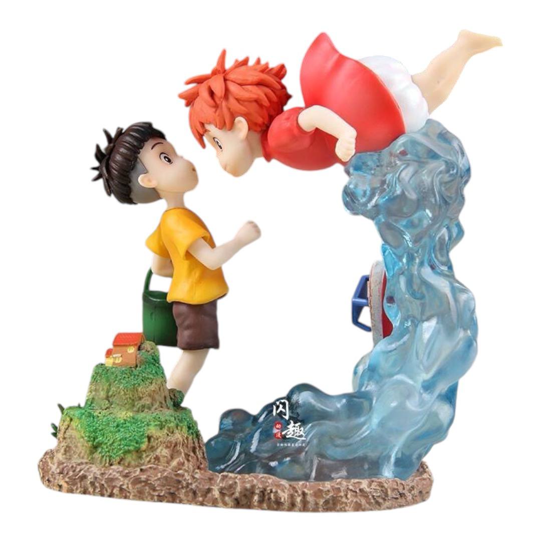 Фігурка Ponyo and Sosuke з аніме Ponyo on the Cliff 