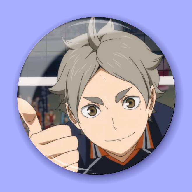 Значок по аніме Haikyuu!! 94