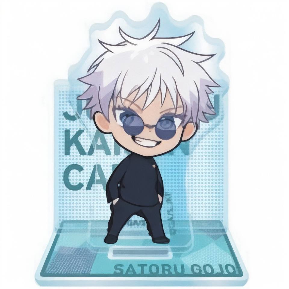 Акриловий стенд Gojo Satoru - College Ver. з аніме Jujutsu Kaisen 