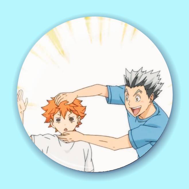 Значок по аніме Haikyuu!! 6