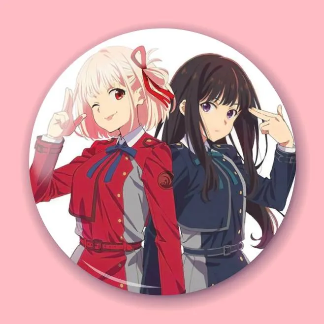 Значок по аніме Lycoris Recoil 13
