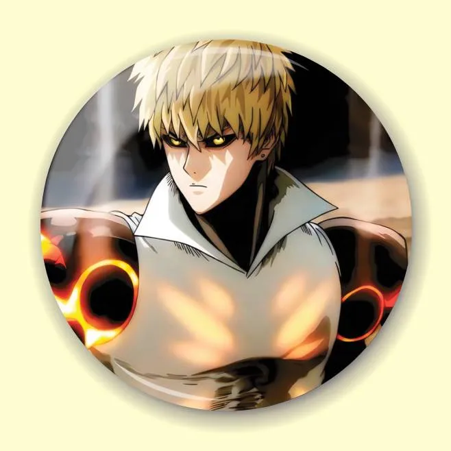 Значок по аніме One Punch Man 1