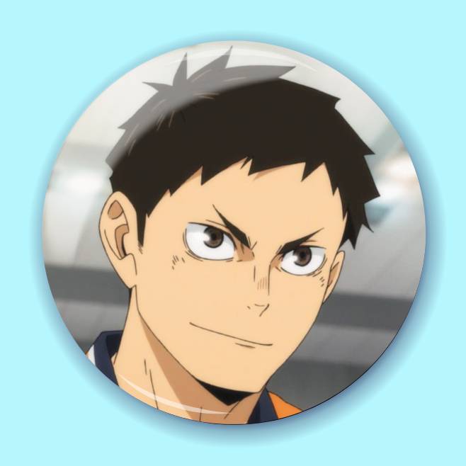 Значок по аніме Haikyuu!! 14