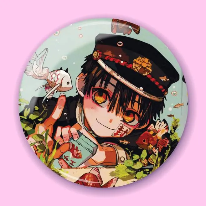 Значок по аніме Туалетний привид Ханако (Toilet-bound Hanako-kun) 17