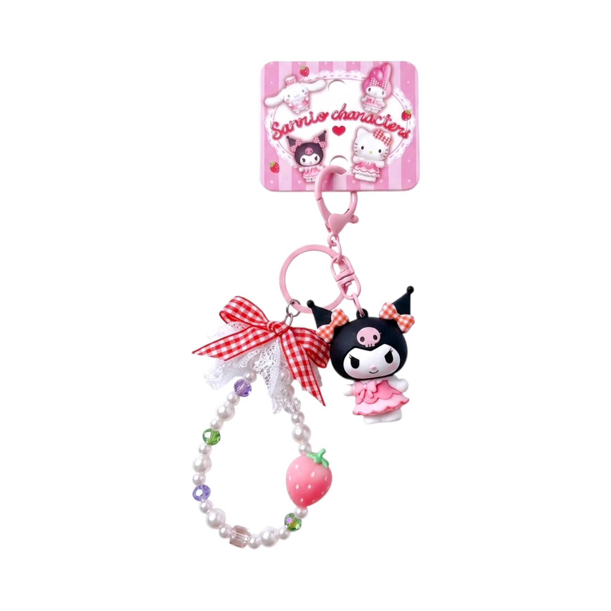Аніме брелок Куромі (Kuromi) — Sanrio, 6 см