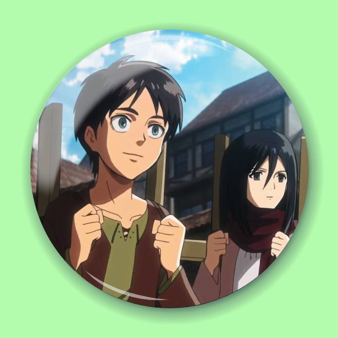 Значок по аніме  Attack on Titan 30
