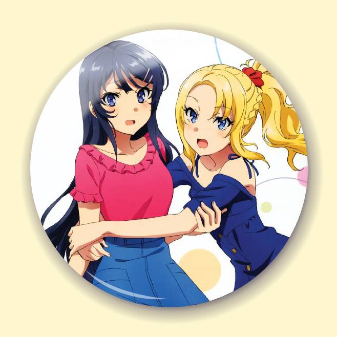 Значки Rascal Does Not Dream of Bunny Girl Senpai 2