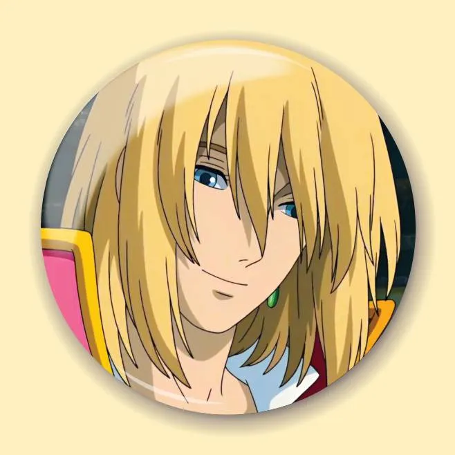 Значок по аніме Мандрівний замок (Howl's Moving Castle) 8