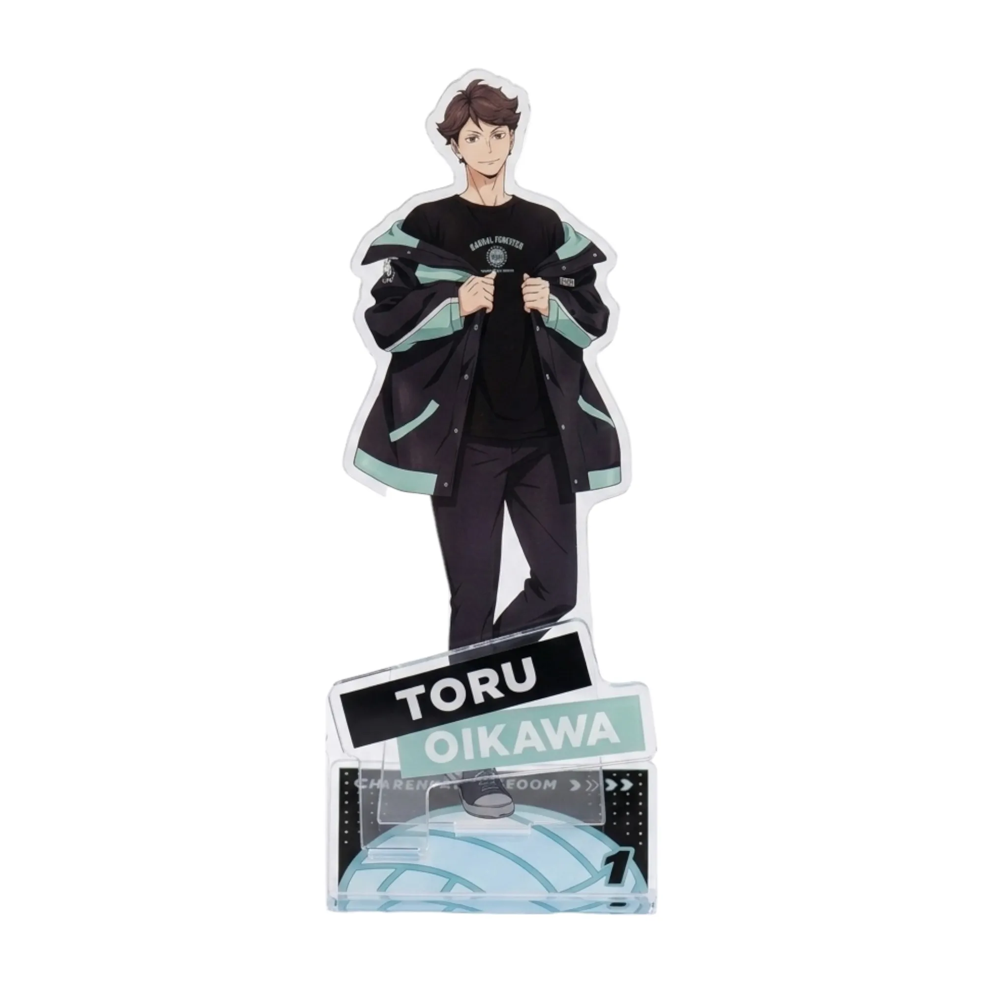 Аніме акриловий стенд Ойкава Тоору (Oikawa Tooru) - Волейбол (Haikyu!!), 16 см