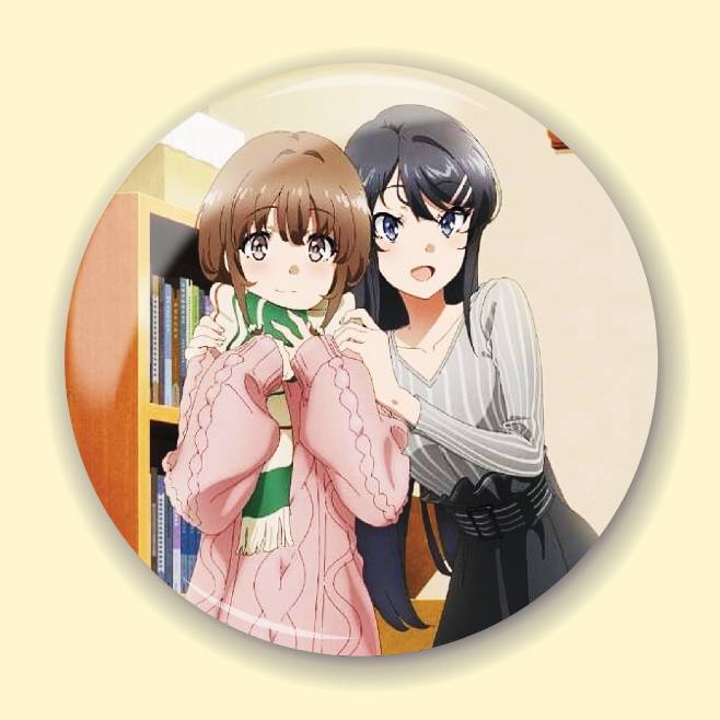 Значки Rascal Does Not Dream of Bunny Girl Senpai 9