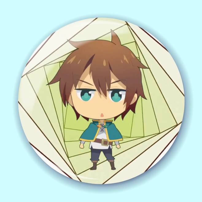 Значок по аніме Konosuba 8