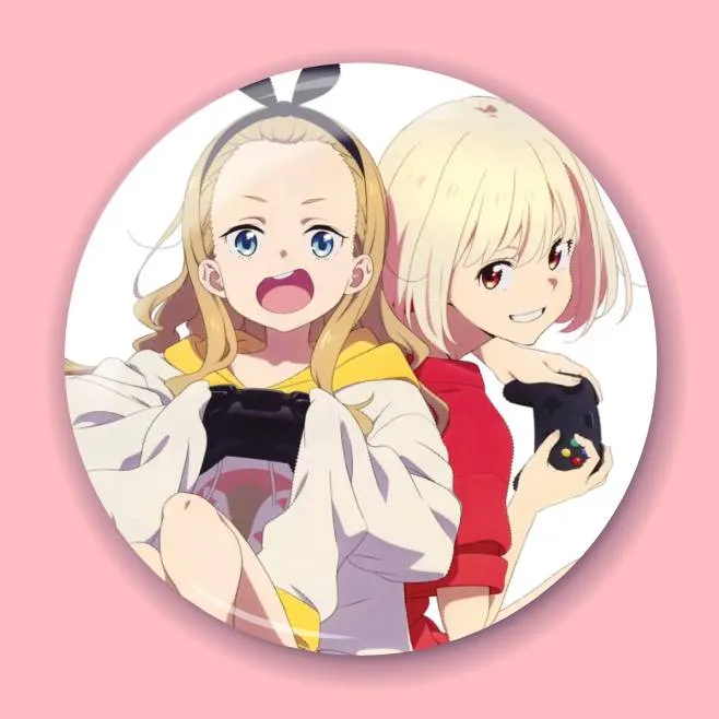 Значок по аніме Lycoris Recoil 15