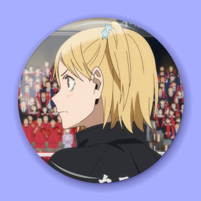 Значок по аніме Haikyuu!! 87