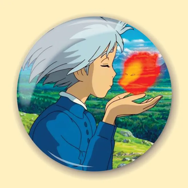 Значок по аніме Мандрівний замок (Howl's Moving Castle) 11