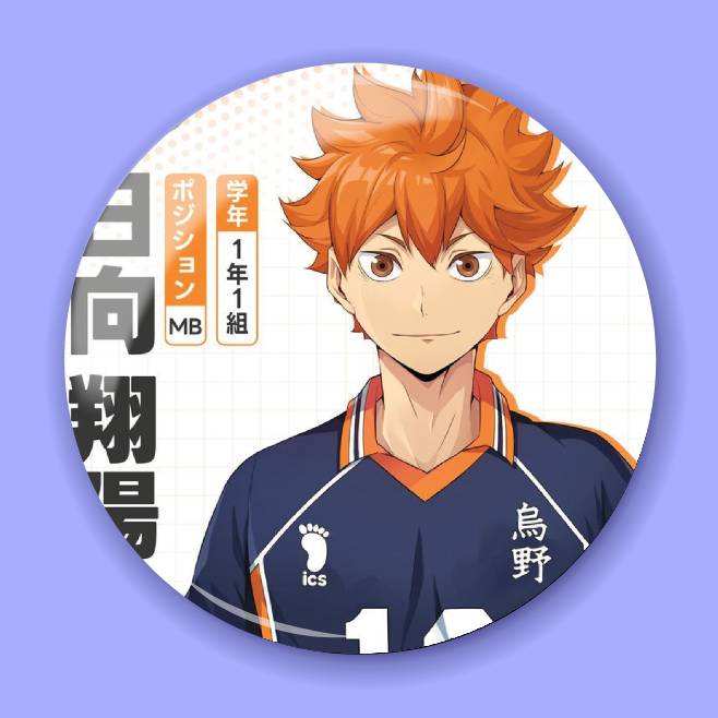 Значок по аніме Haikyuu!! 104
