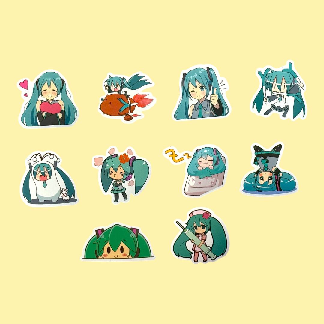 Наліпки з Hatsune Miku