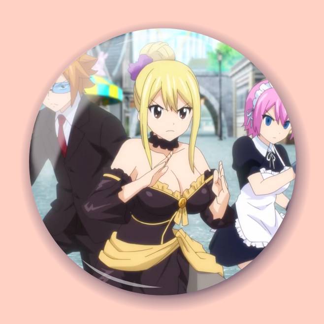 Значок по аніме Fairy Tail 19