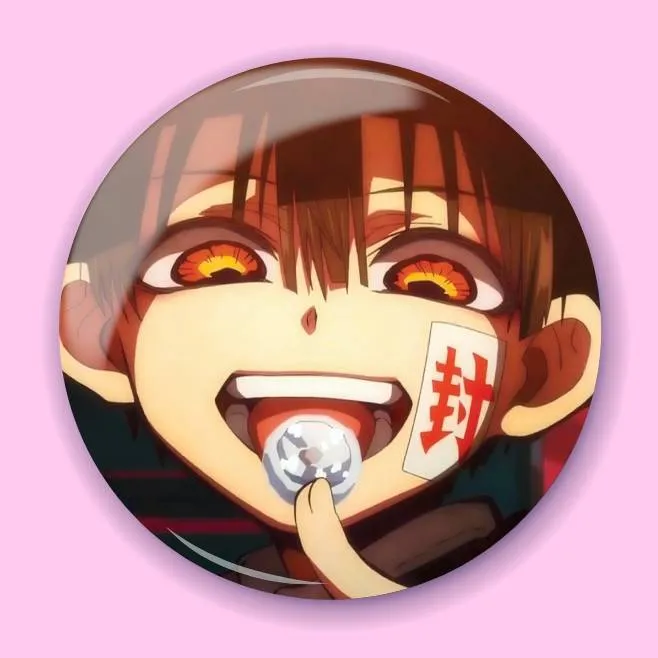 Значок по аніме Туалетний привид Ханако (Toilet-bound Hanako-kun) 6