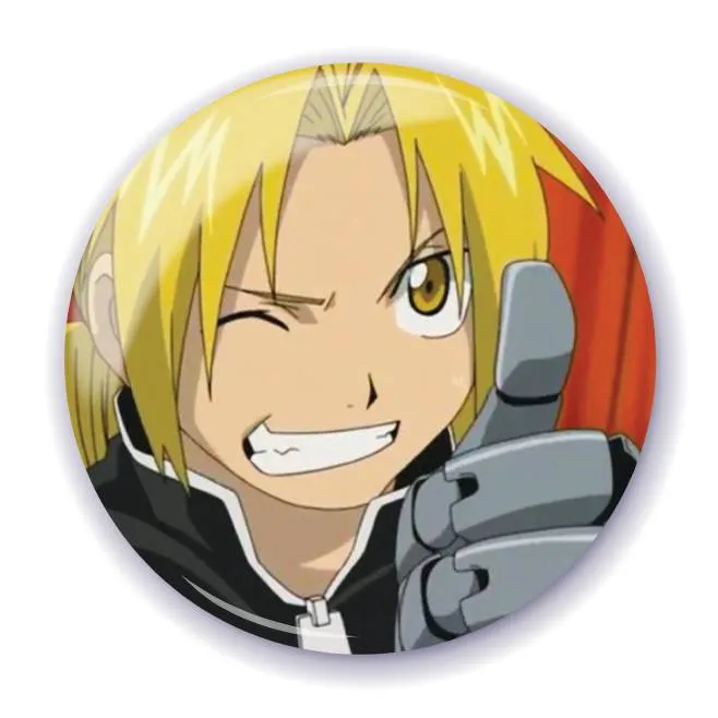 Аніме значок Сталевий алхімік (Fullmetal Alchemist) 12, 56 мм