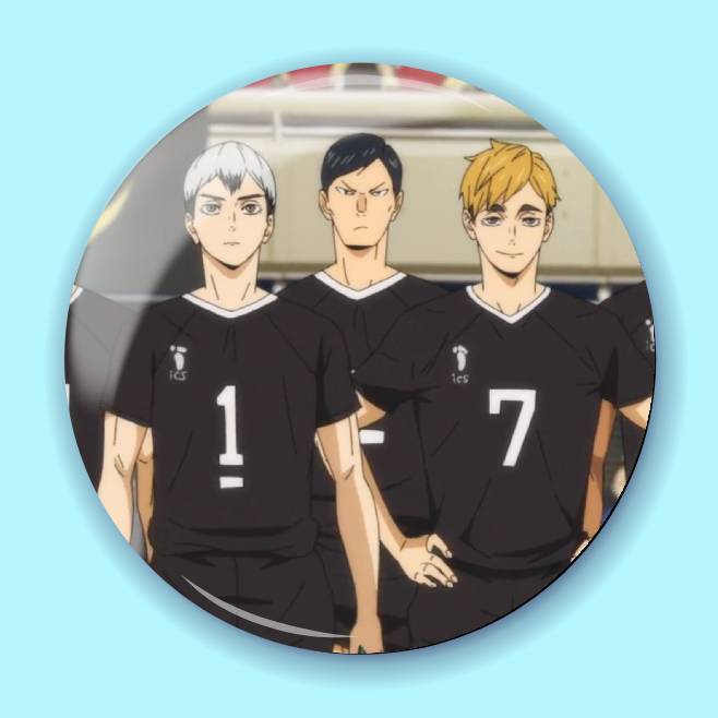 Значок по аніме Haikyuu!! 21