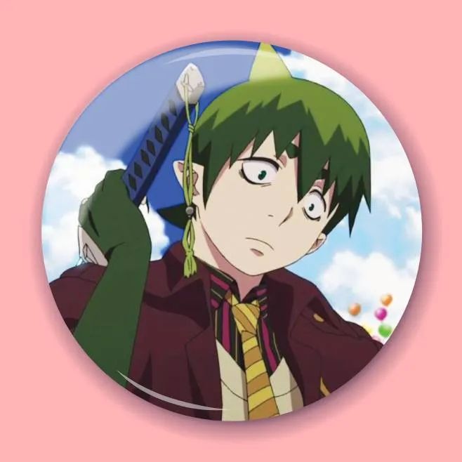 Значок по аніме Blue Exorcist 14