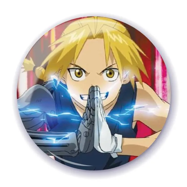 Аніме значок Сталевий алхімік (Fullmetal Alchemist) 19, 56 мм