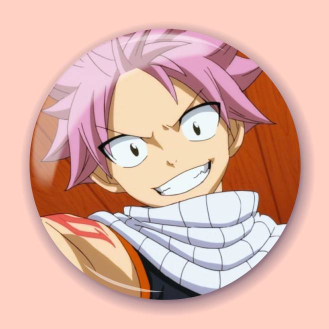 Значок по аніме Fairy Tail 25