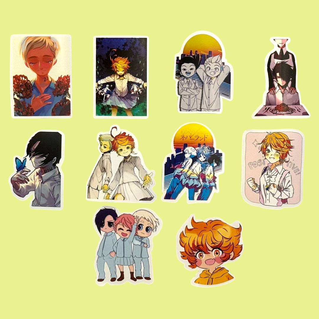 Наліпки по аніме The Promised Neverland