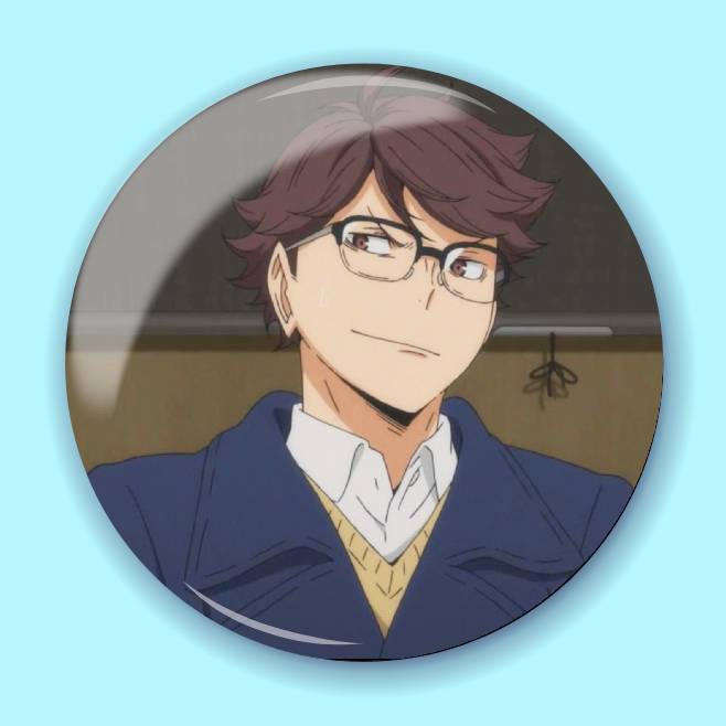 Значок по аніме Haikyuu!! 26