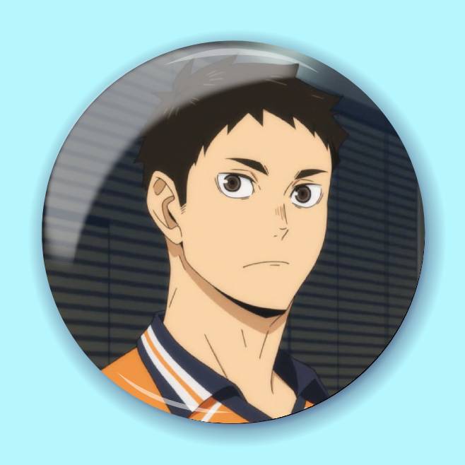 Значок по аніме Haikyuu!! 15