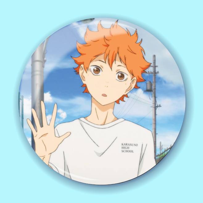 Значок по аніме Haikyuu!! 44