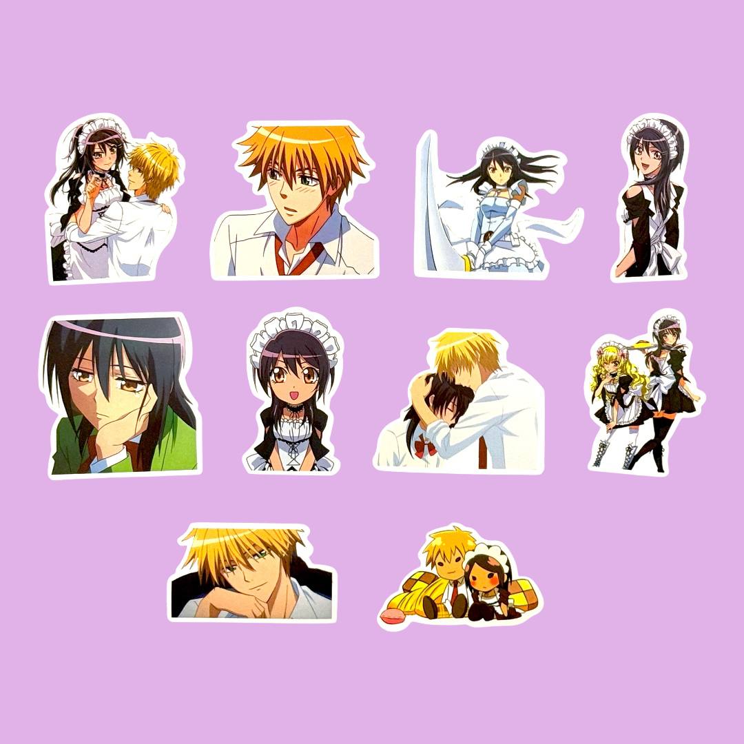 Наліпки по аніме Kaichou wa maid-sama